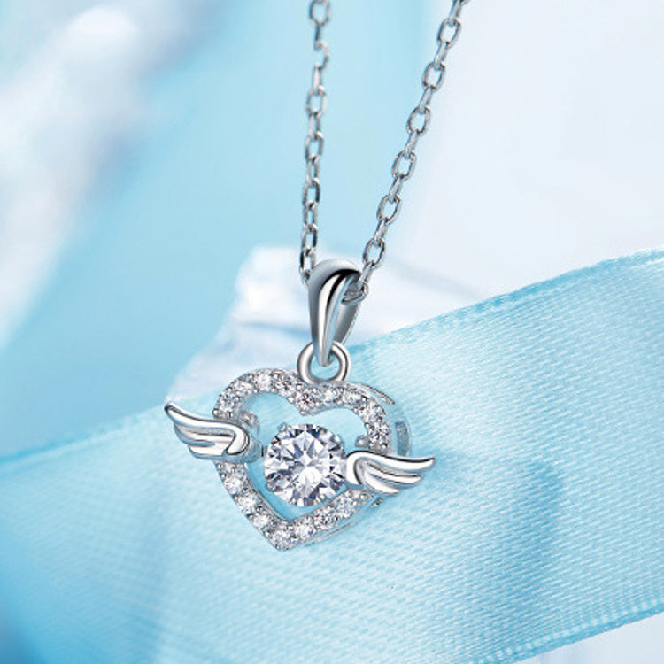 Angel wings necklace