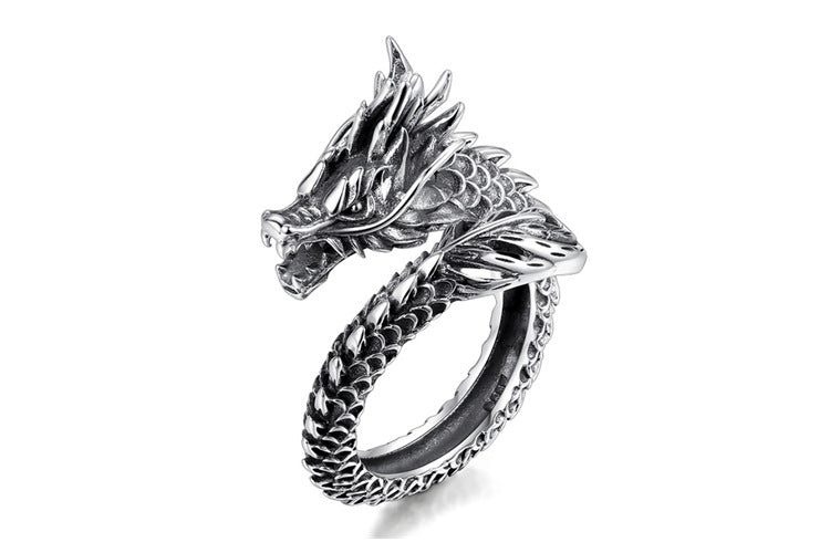 Retro Dragon Ring