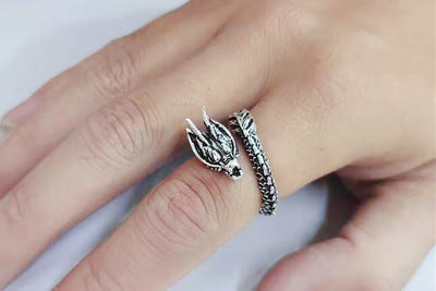 Retro Dragon Ring