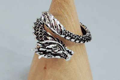 Retro Dragon Ring