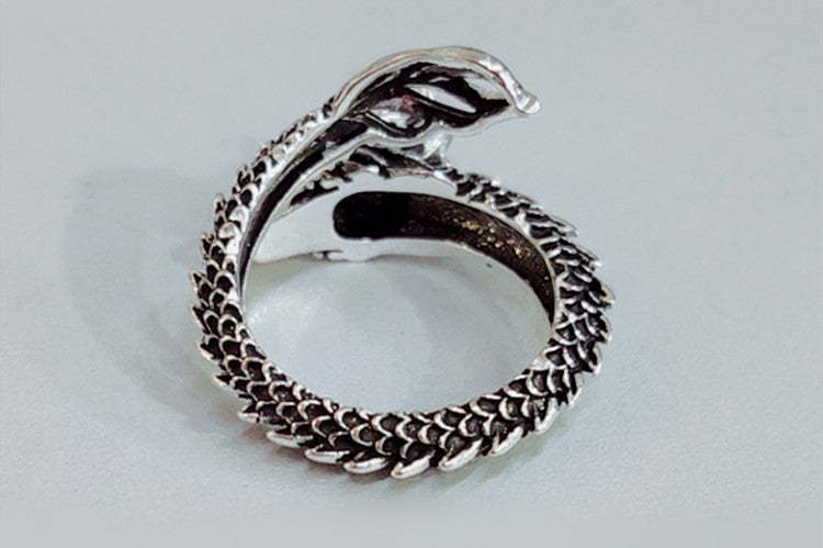 Retro Dragon Ring