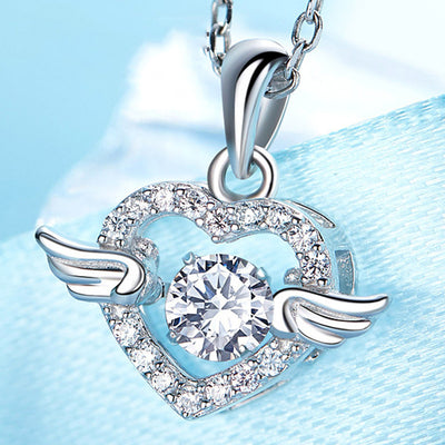 Angel wings necklace