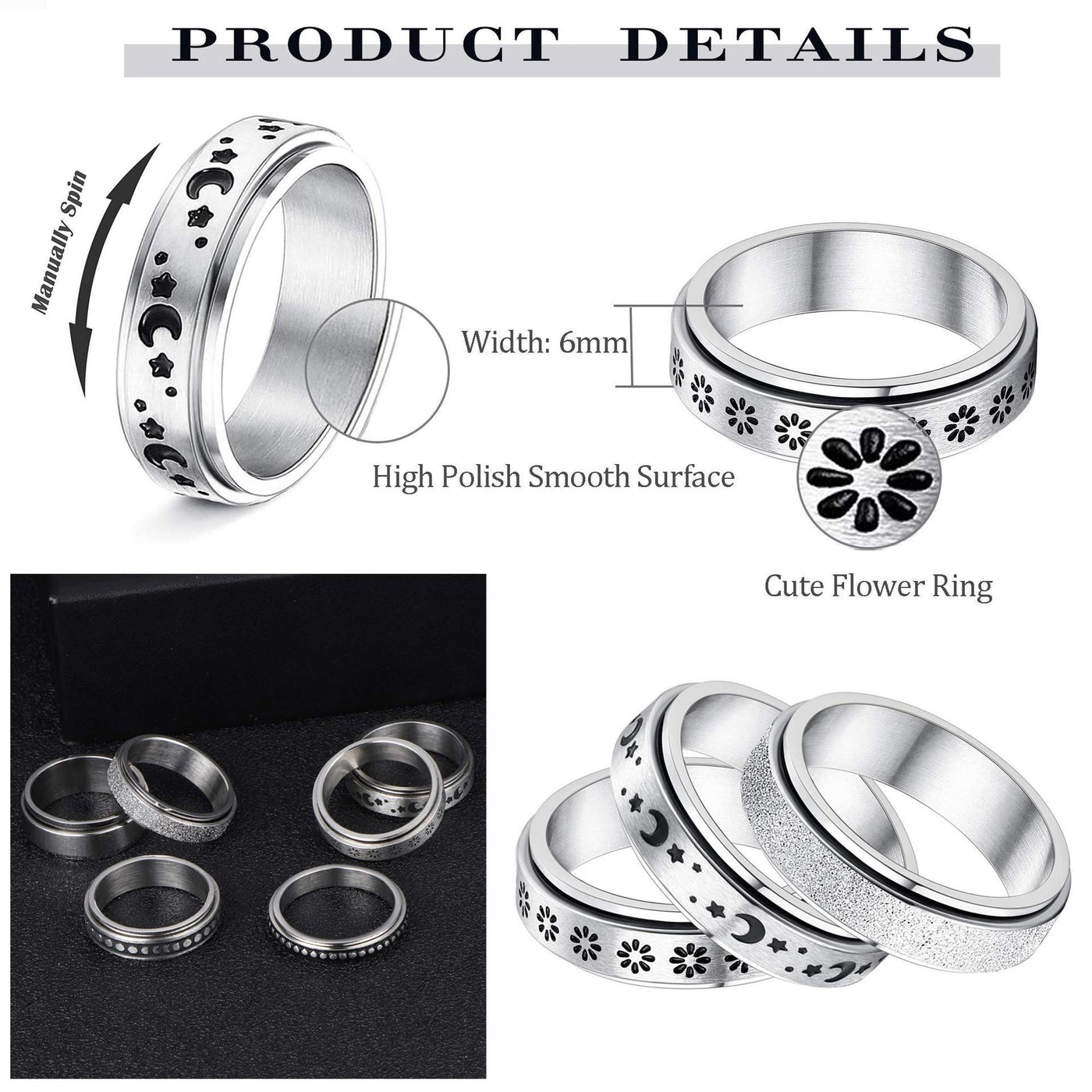 Spinner Rings