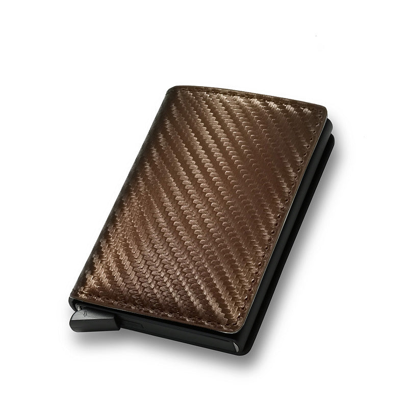 Carbon Fiber Card Holder Wallets Men RFID Black Magic Trifold Leather Slim Mini Wallet Small Money Bag Male Purses Wallet Women