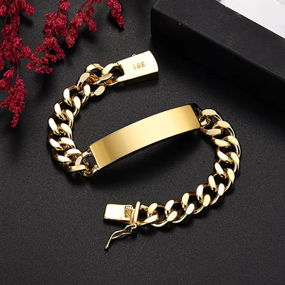 Gold Plated Chain Bracelets