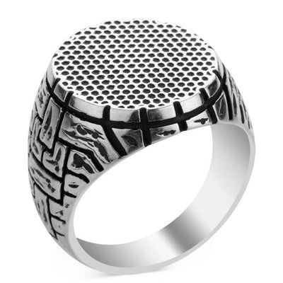 Men's Vintage Pattern Ring