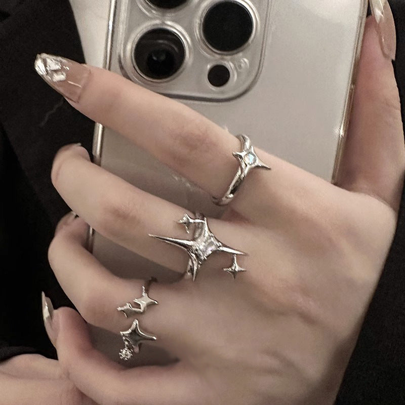 Zircon Stars Ring